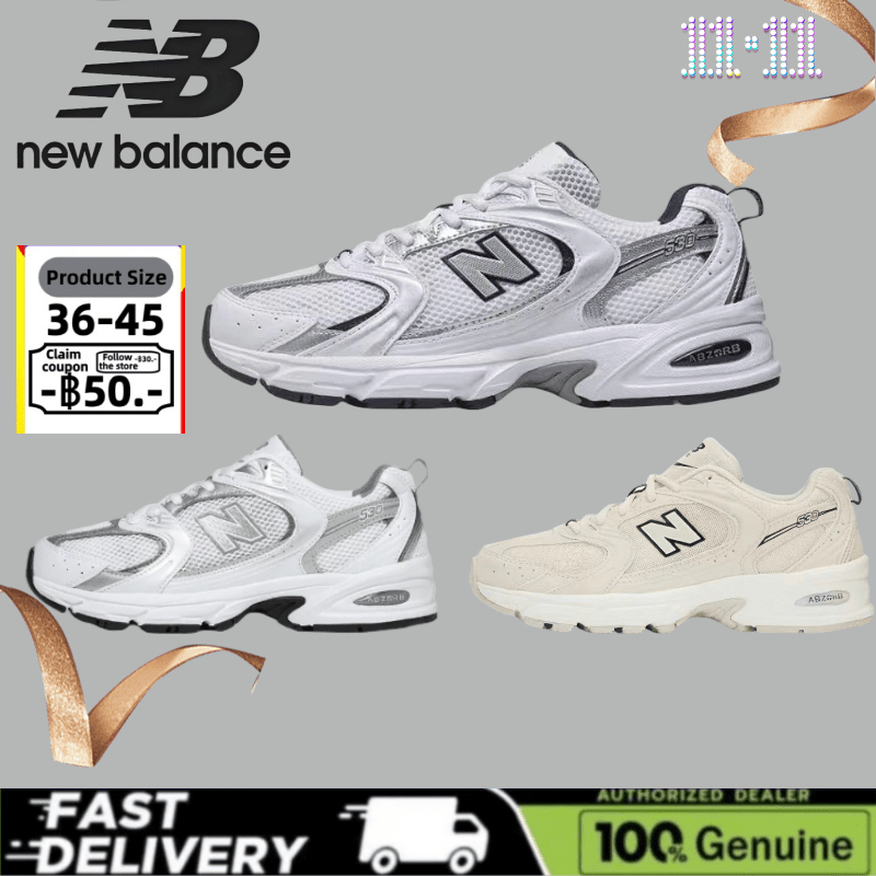 ต้นฉบับ 100% 💯 New Balance NB 530 เหมาะสำหรับเด็กผู้ชายและผู้หญิง รองเท้าผ้าใบ