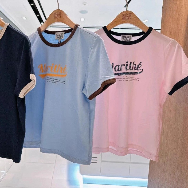 PP101 เสื้อยืด Marithe FG sport 90's logo Tee