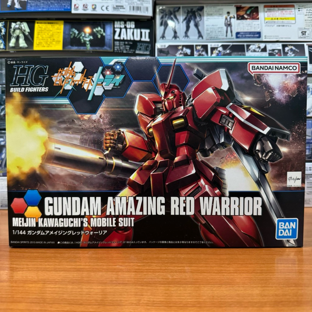 {พร้อมส่งมีแบบด่วน}BANDAI HGBF 1/144 GUNDAM AMAZING RED WARRIOR