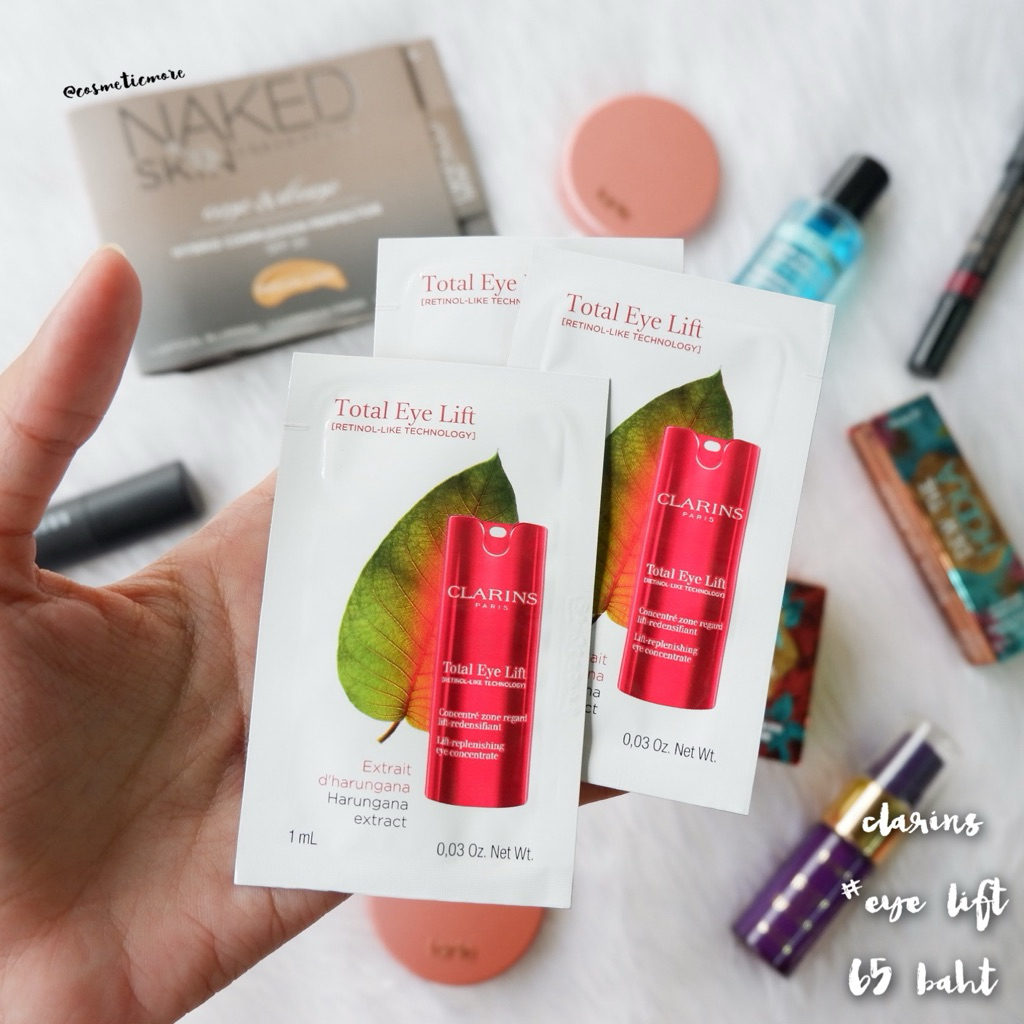 พร้อมส่ง! [ป้ายไทย] ❤️ clarins total eye lift 1ml