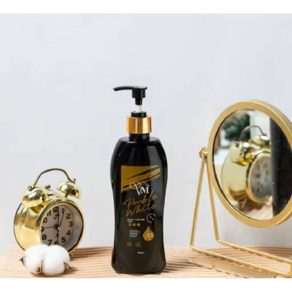 โลชั่นVM 400 ml อยากผิวขาวใส ออร่าจับลองดับเบิ้ลไวท์ผิวสวยเนียนใส  พร้อมส่ง