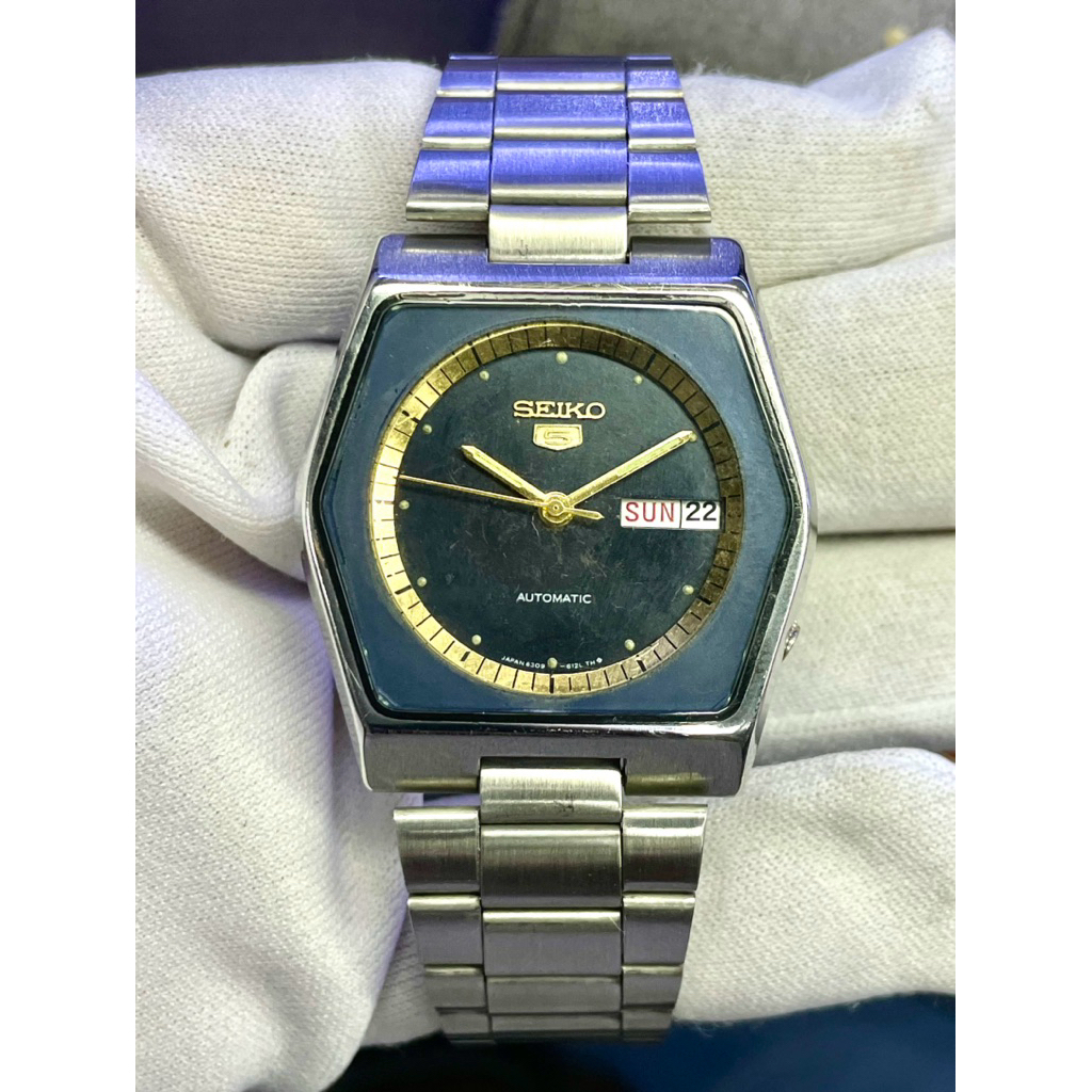 Seiko มือสอง นาฬิกาออโตเมติก นาฬิกาของแท้100%