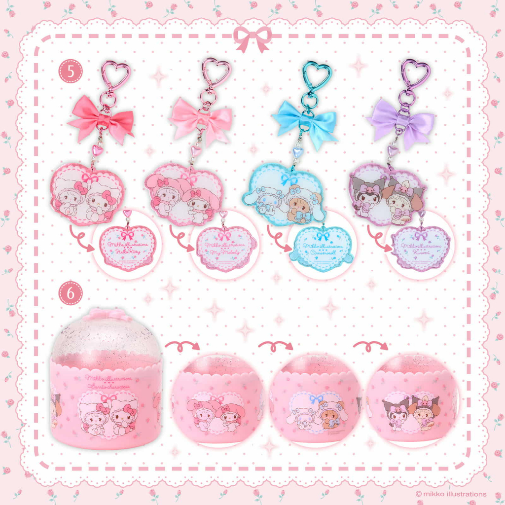 พร้อมส่ง  คอลใหม่ MIKKO x SANRIO JP”