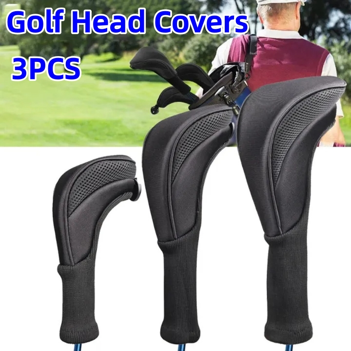 ปลอกคลุมหัวไม้กอล์ฟผ้าไนล่อน 1 3 5 Fairway All Fairway And Driver 3 ชิ้น 1680D