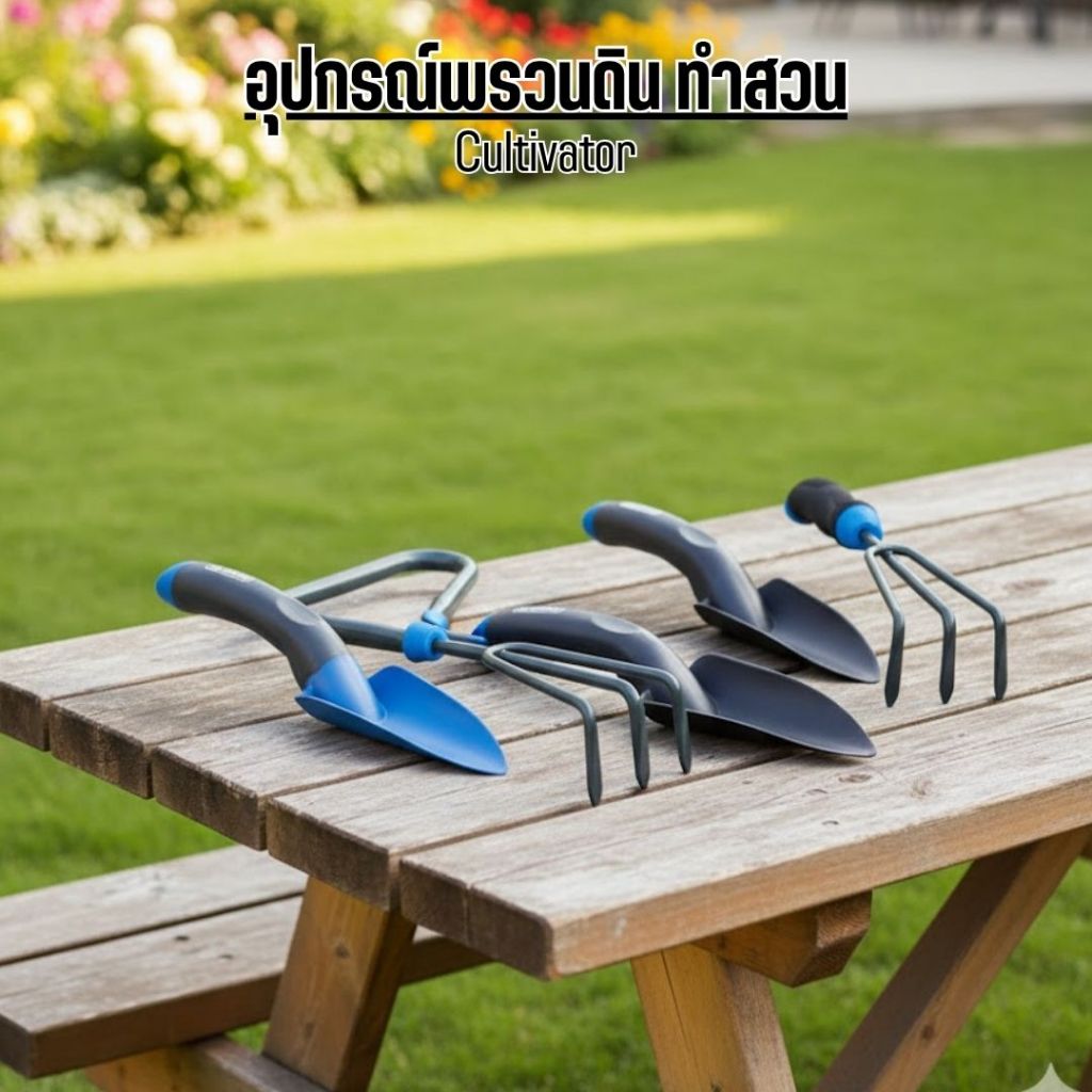 Aqua craft ที่พรวนดิน ขุดดิน ปลูกต้นไม้ ปรับพื้นที่ ปรุงดิน งานสวน