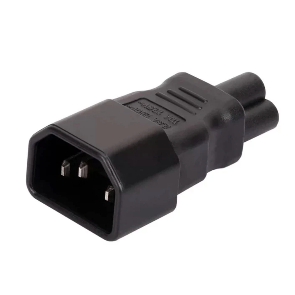 พร้อมส่ง Adapter UPS IEC 320 C14 To C5,c5 To C14 AC (ราคาต่อ 1ชิ้น)