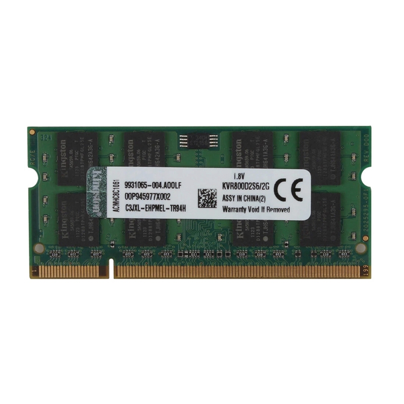 Kingston 2GB DDR2 Bus 800MHz PC2-6400 แรมโน๊ตบุ๊ค(สินค้าใหม่) รับประกัน 2 ปี