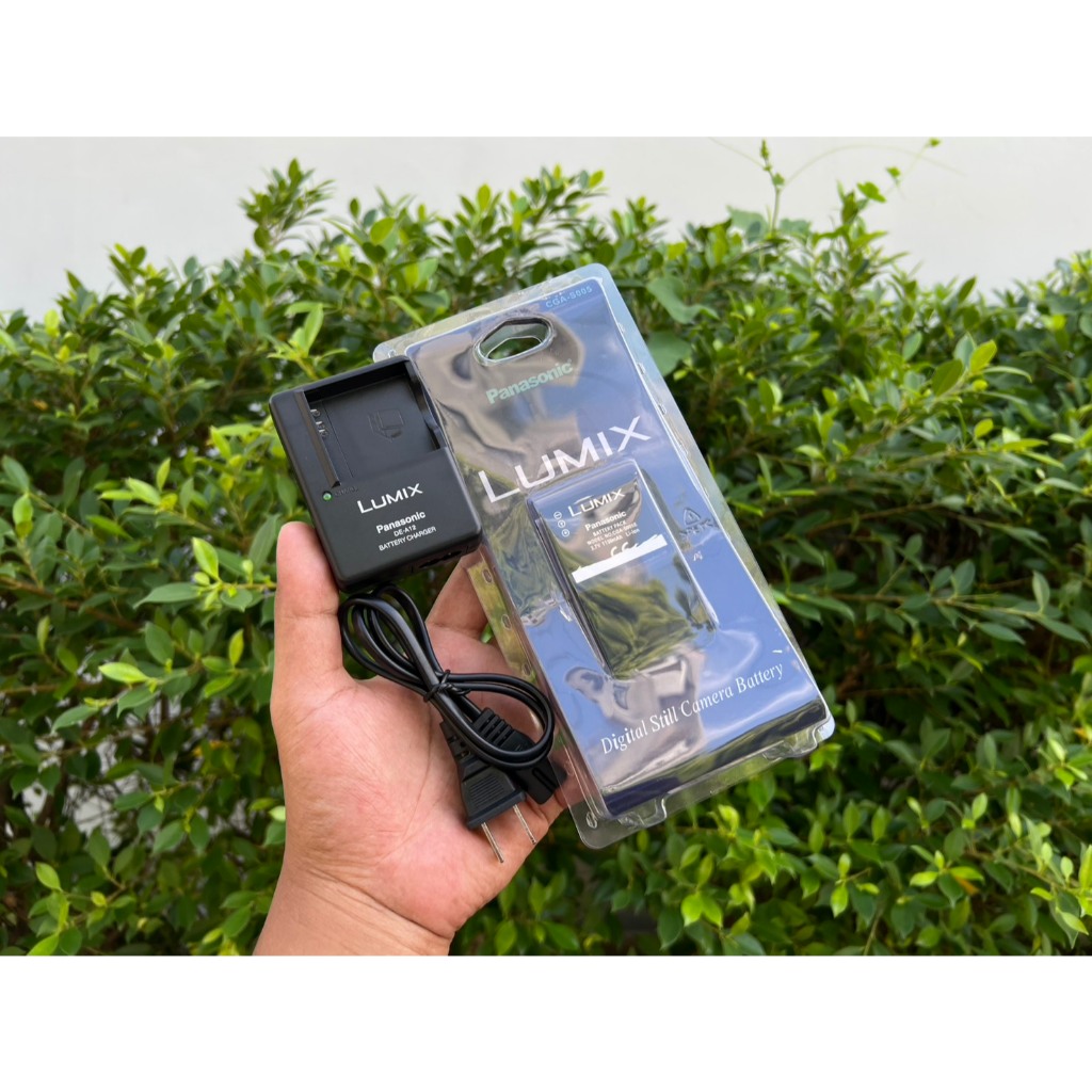 แบตเตอรี่ & แท่นชาร์จ CGA-S005E (DMW-BCC12) กล้อง Panasonic Lumix DMC-FX01 FX07 FX08 FX9 F20 FS1