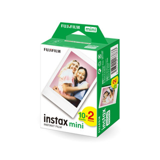 fujiflim instax mini ฟิล์มกล้องแท้ 100% ขอบขาว แถมซองใส 10 ใ…