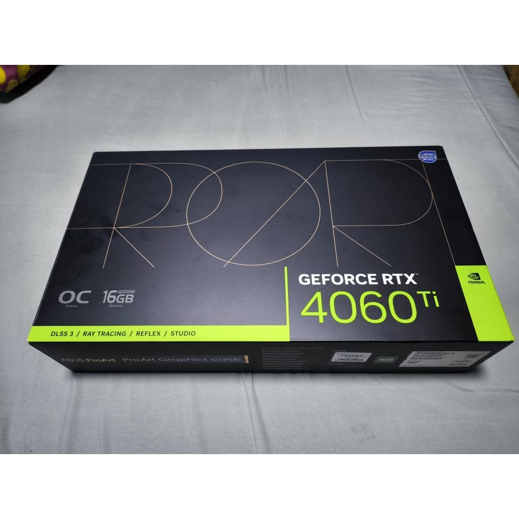 asus pro art rtx 4060ti 16gb o16g มือสองสภาพดีพร้อมส่ง