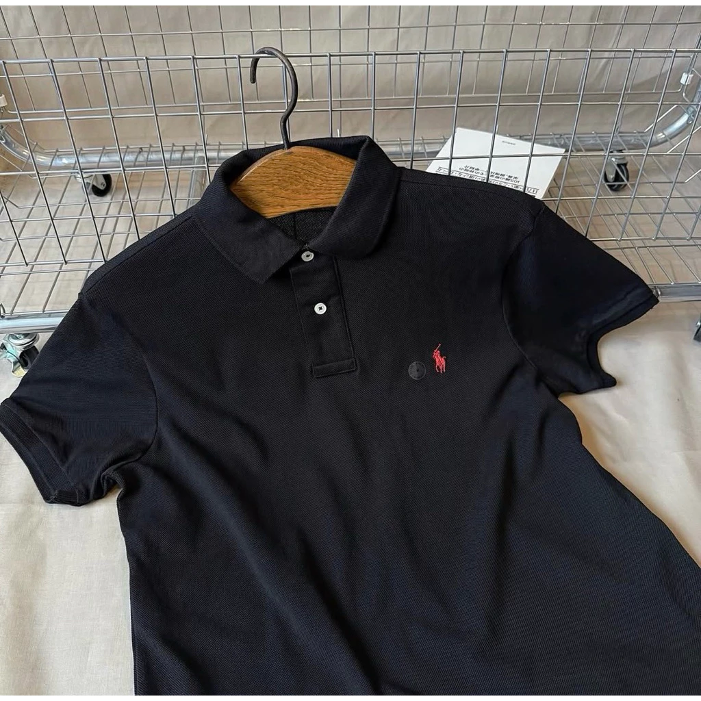 (BLACK) Custom Slim Fit Basic Mesh Shirt 🏴