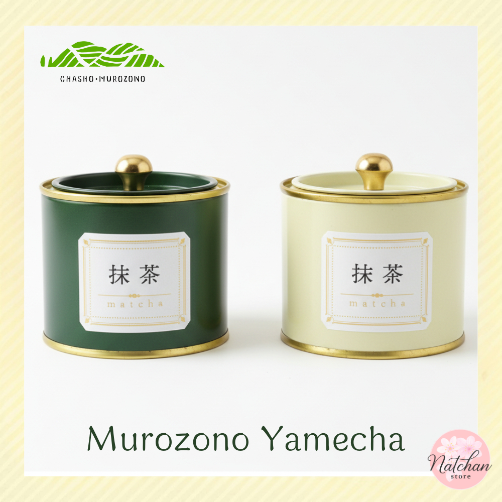 Murozono Yame Matcha ผงมัทฉะแท้จากญี่ปุ่น 30g Yabukita/Okumidori ชาเขียวมัทฉะพรีเมียม ยาเมะ ฟุกุโอกะ