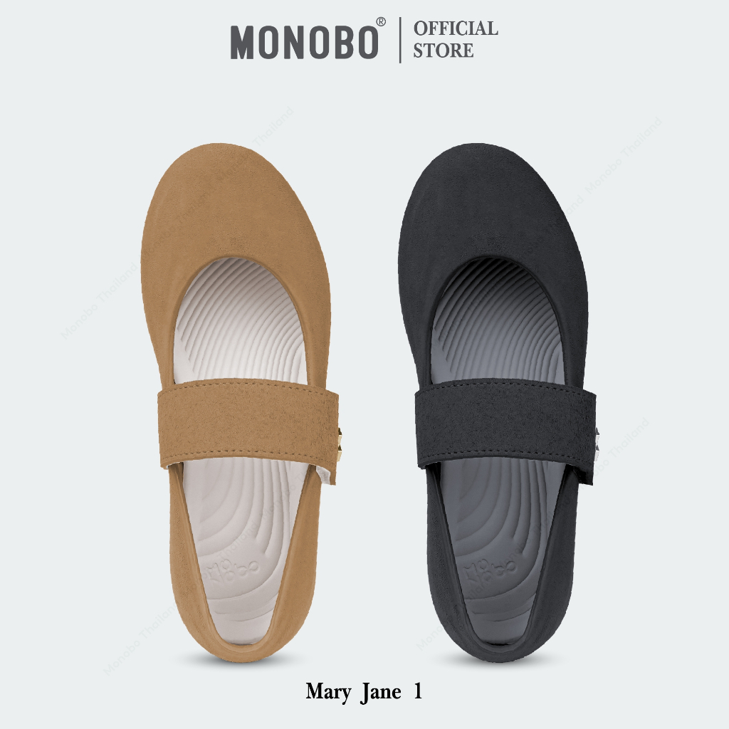 MONOBO รุ่น Mary jane 1 รองเท้าแตะแบบสวมแฟขั่น  ของแท้ 100% - รูปที่ 2