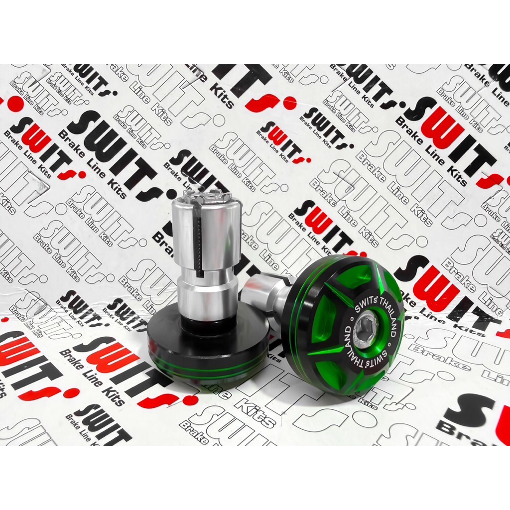 ตุ้มปลายแฮนด์ Swits สีทูโทน งานแท้ ใส่ได้ทุกรุ่น ใส่ได้เลย ไม่ต้องแปลง - รูปที่ 3