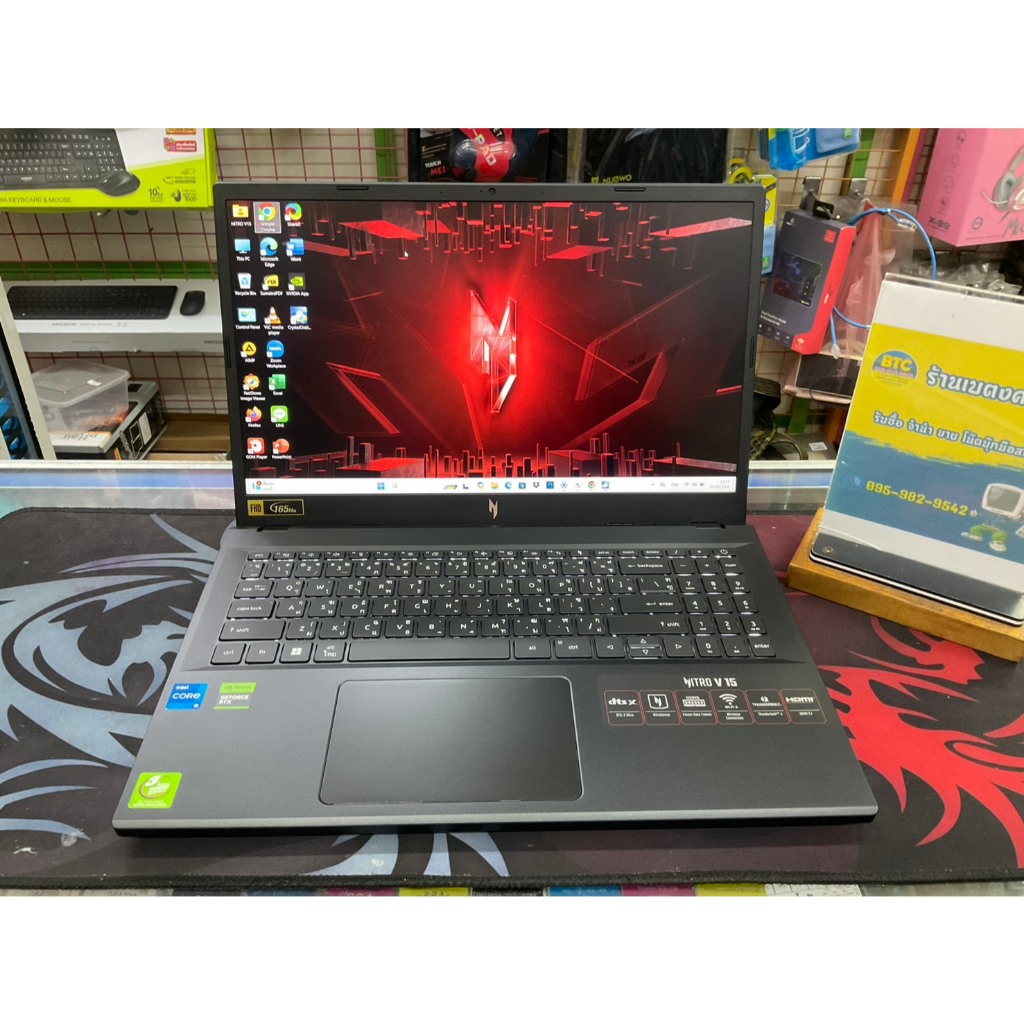 Acer Nitro V 15 ANV15-51-50UV มือสอง สภาพสวยมาก ใช้งานน้อย