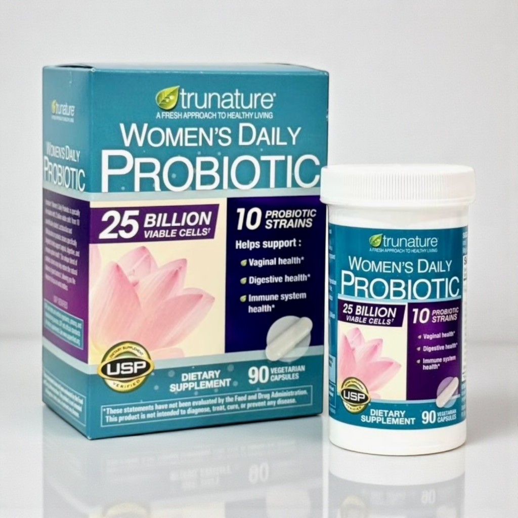 Trunature Women's Daily Probiotic, 90 แคปซูล โพรไบโอติกสำหรับผู้หญิง