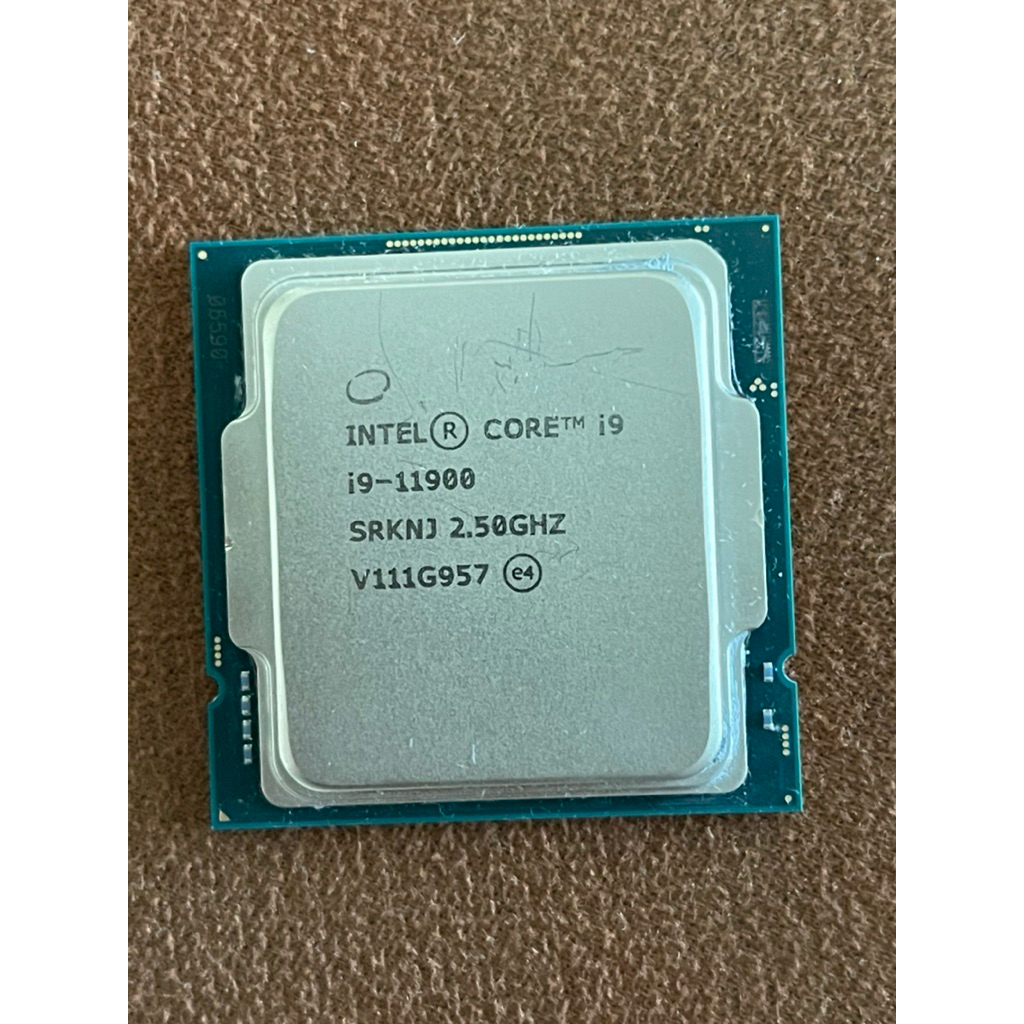 cpu intel i9 11900 8คอร์ 16เทรด มีแต่ตัวใช้งานปกติ ประกันร้าน 7 วันพร้อมส่ง
