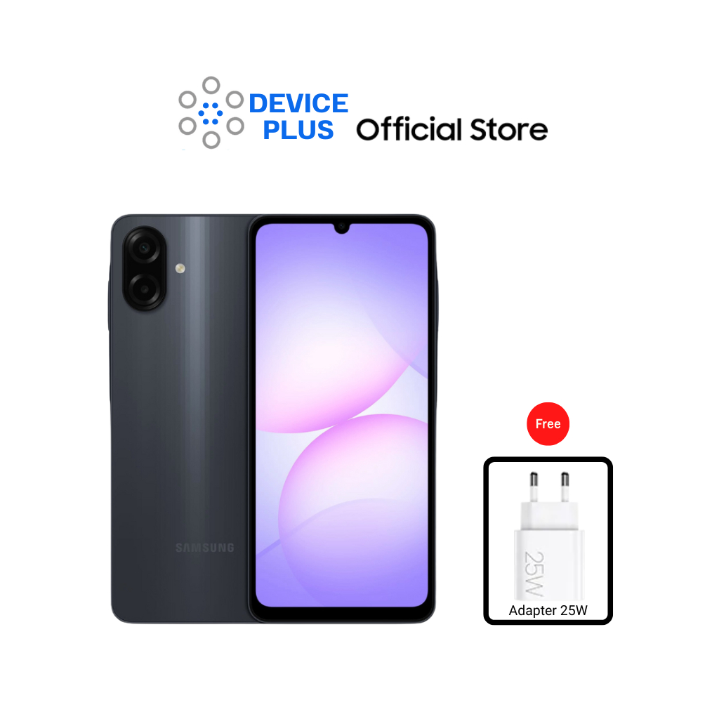 Samsung Galaxy A07 (4/64) แถมฟรี Adapter ประกันศูนย์ 12 เดือน [ หน้าจอ6.7 นิ้ว แบต5000mAh ]