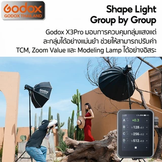 Godox Trigger X3Pro, TTL Wireless Flash Trigger 2.4GHz / Godox Thailand