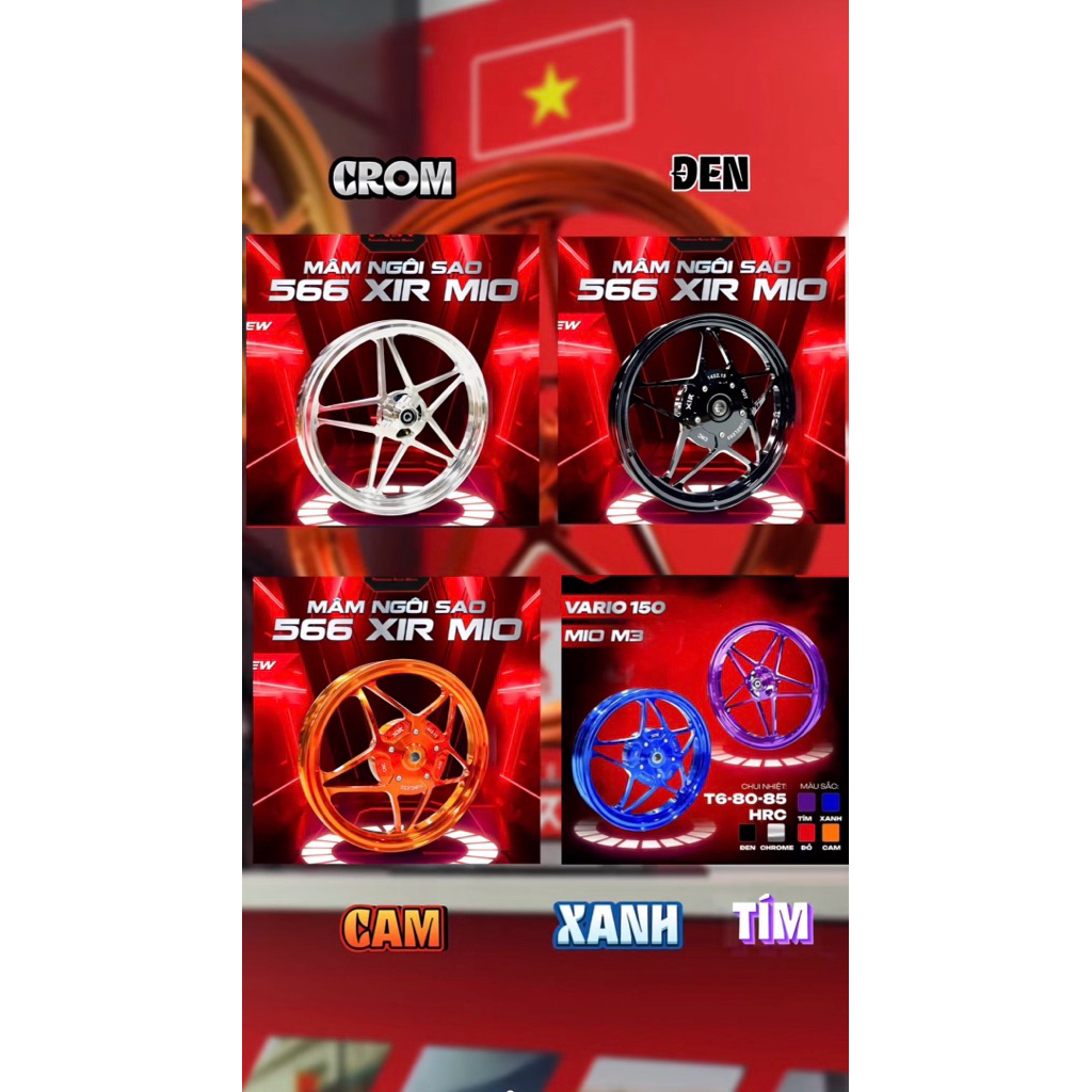 ล้อแม็ก CNC MIO 115 X1R