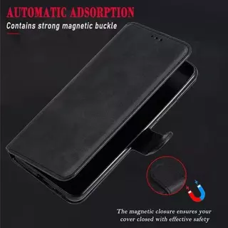เคสฝาพับ ล็อค แถมสาย สำหรับ Samsung A12 M12 A02 M02 A02S A03S A03 A04 Note8 Note9 Note10 Plus Note10pro Note20 Ultra