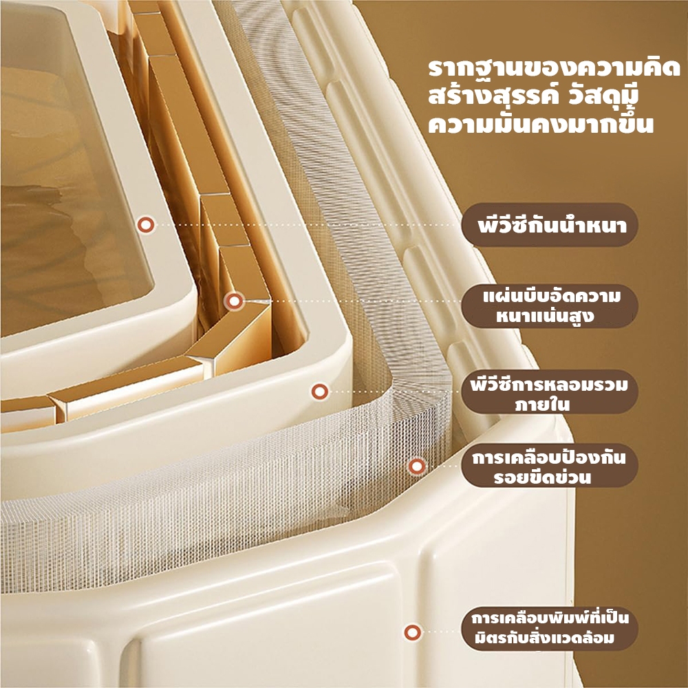 อ่างอาบน้ำ แบบพับได้ 150*55cm วัสดุหนาขึ้น พับเก็บได้ ไม่ต้องติดตั้ง สไตล์ญี่ปุ่น SPA และสปาน้ำ - รูปที่ 2