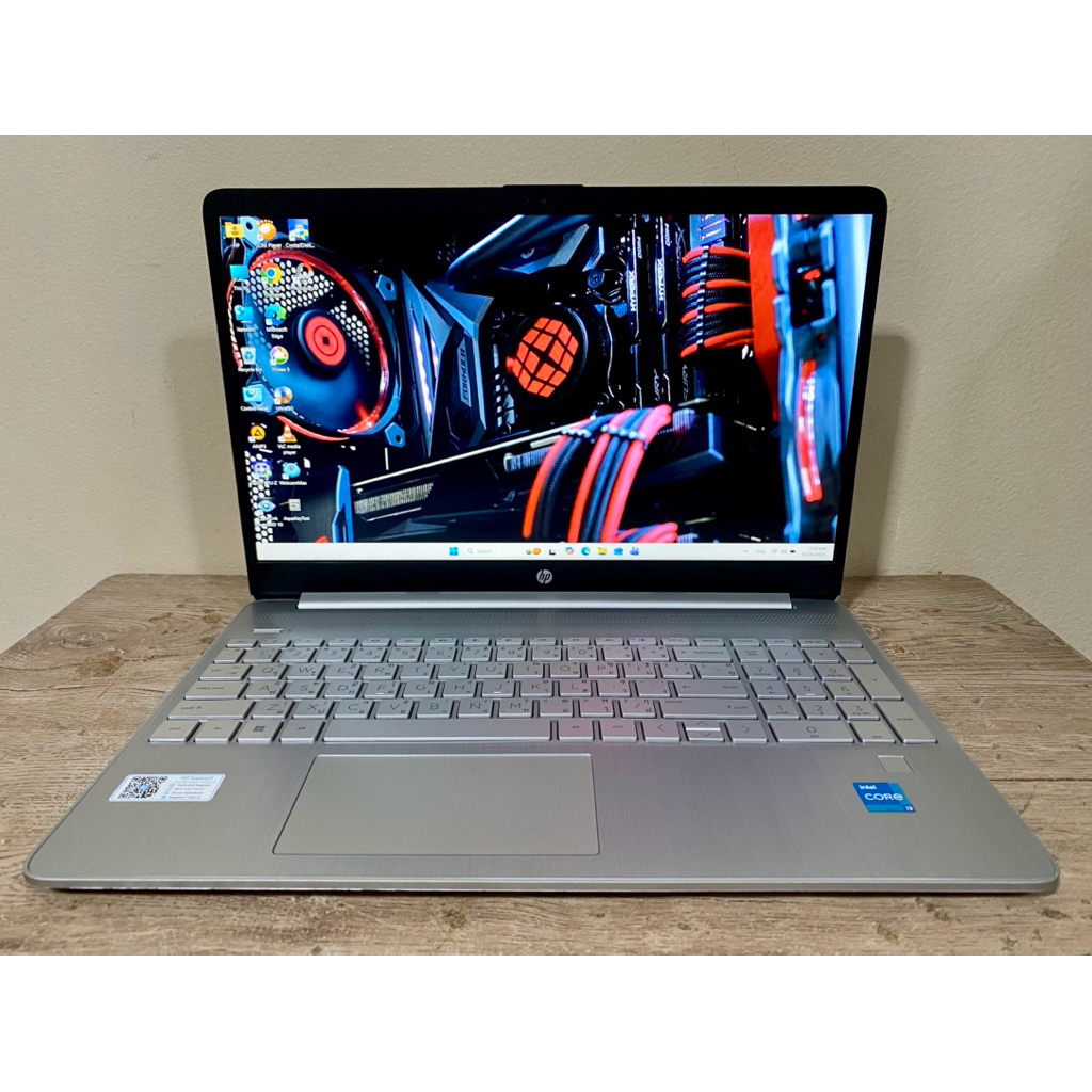 ขาย โน๊ตบุ๊ค Hp 15s-fq2725TU intel Core i3-1115G4 CPU 3.00 GHz RAM 8 GB SSD 512 GB