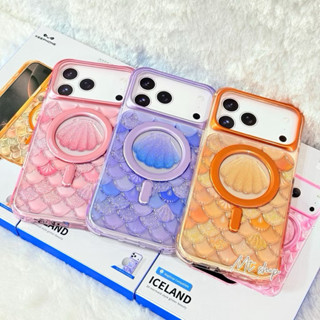 🎉เคสเปลือกหอย  เคสนางเงือก รองรับการชาร์จแบบไร้สาย สำหรับรุ่…