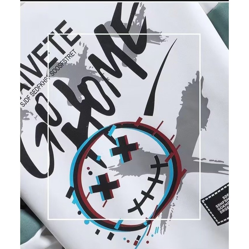 เสื้อกันหนาวผู้ชาย เสื้อสเวตเตอร์ สเวตเตอร์คอกลม ทรงหลวม แฟชั่น สไตล์เกาหล - รูปที่ 7