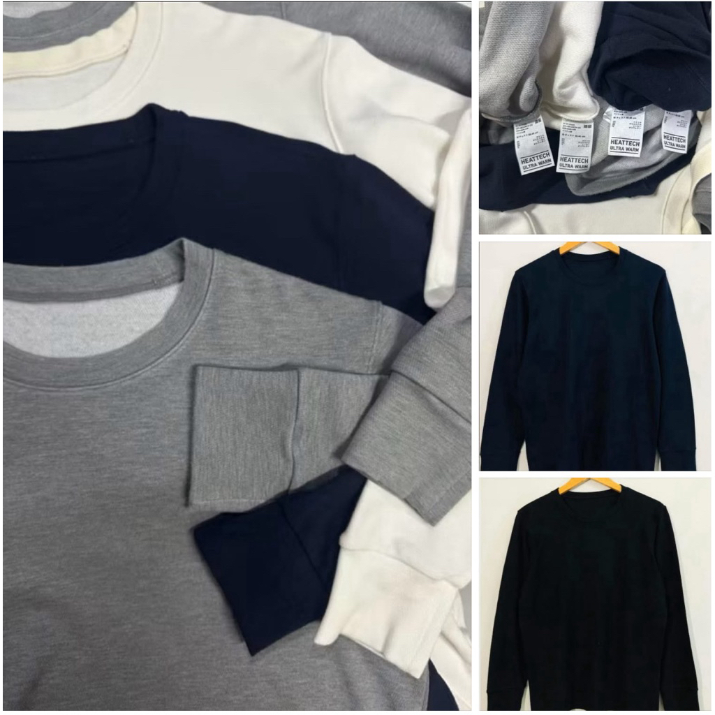 Uniqlo ฮีทเทค heattech ultrawarm extrawarm ผู้ชาย มือสอง Size S-XL