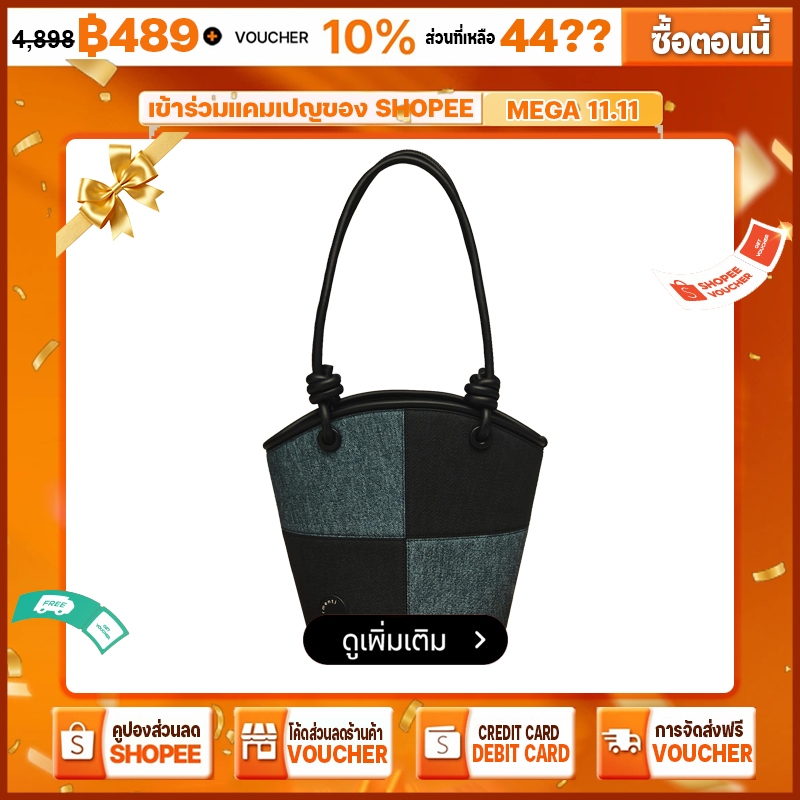 【BAG SELECTS】Garmenti Official DENIM DAILY TOTE BAG Daily Tote Bag garmenti กระเป๋า กระเป๋าถือ