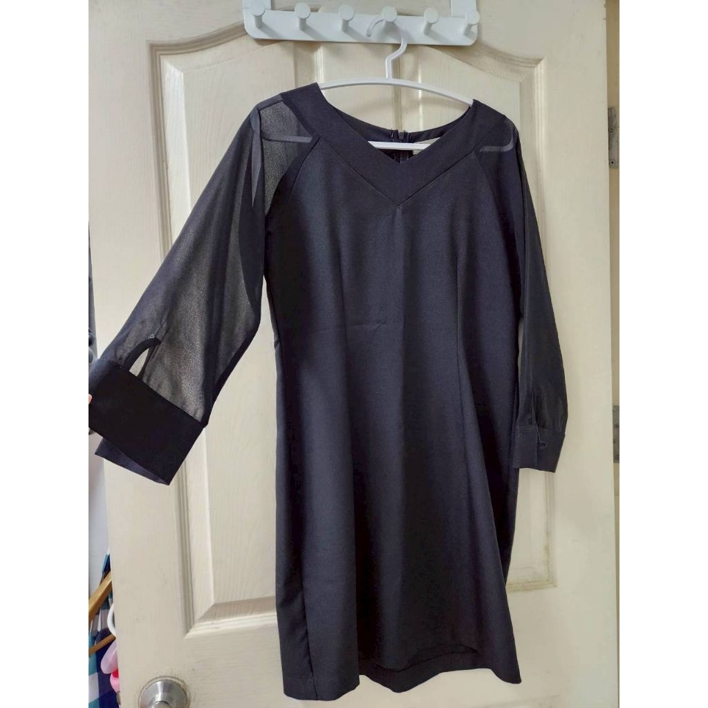 เดรสดำ แบรนด์ CRAYON