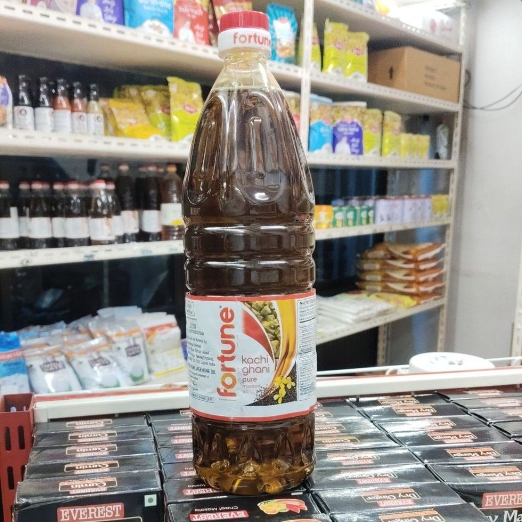 Fortune Premium Kachi Ghani Pure Mustard Oil. 1L.