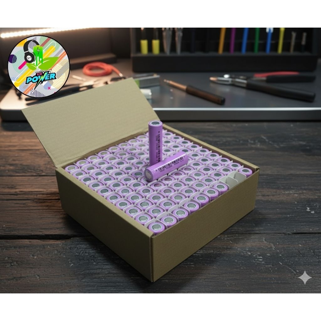 แบตเตอรี่18650+Tesson3000mAh/10C