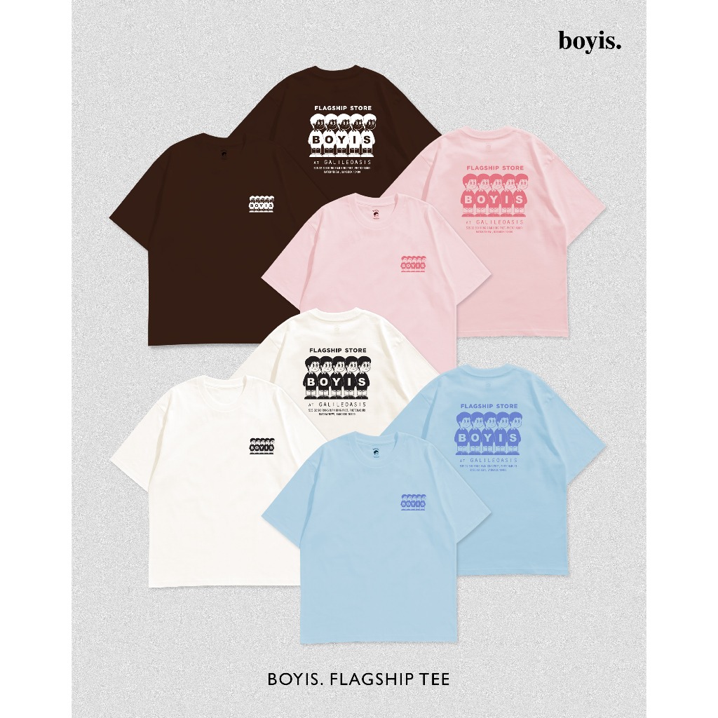 Boyis - เสื้อยืด Flagship T-shirt