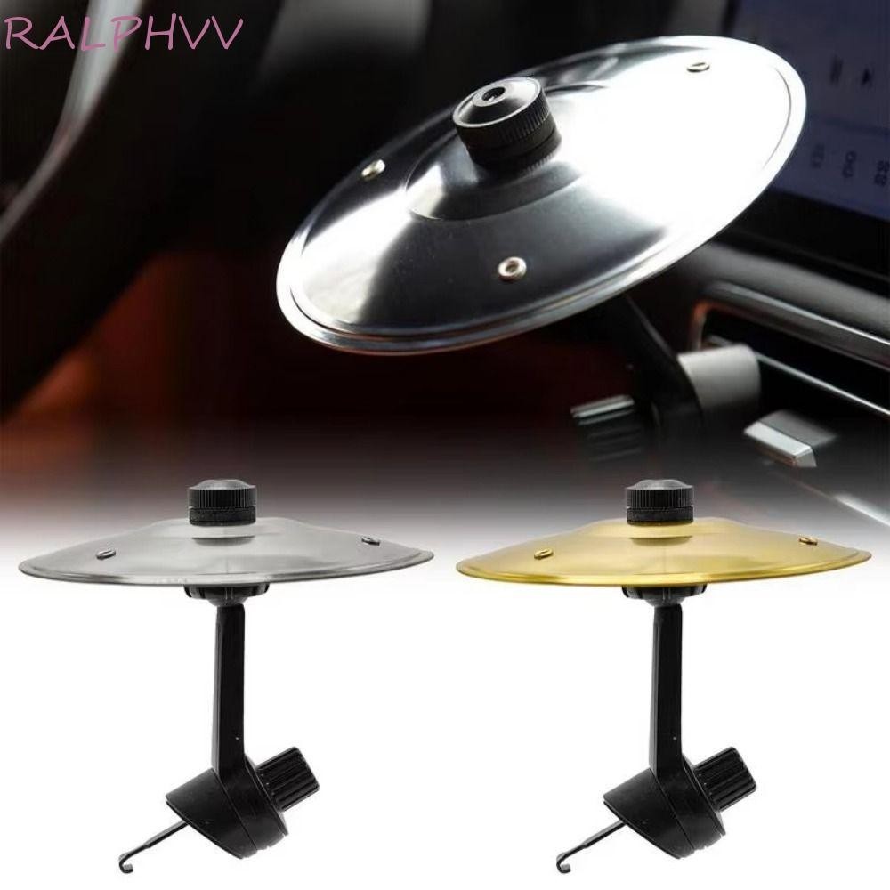 2pcs รถ Hand-Shooting Cymbals รถ Air Vent Dashboard Crash Cymbal เฉพาะสําหรับ In-Car Entertainment ร