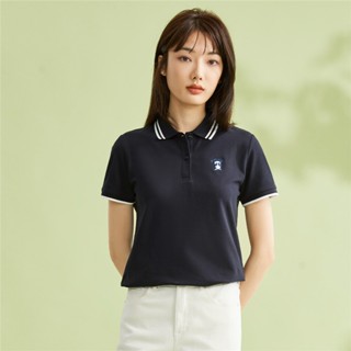GIORDANO (Online Exclusive) เสื้อโปโลผู้หญิง Women's Polo 13…