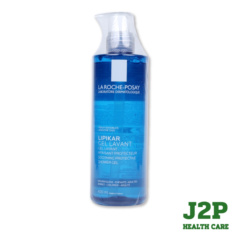 La Roche-Posay LIPIKAR GEL LAVANT 400ml.ทำความสะอาดผิวกาย สำหรับดูแลผิวบอบบางผิวแพ้ง่าย