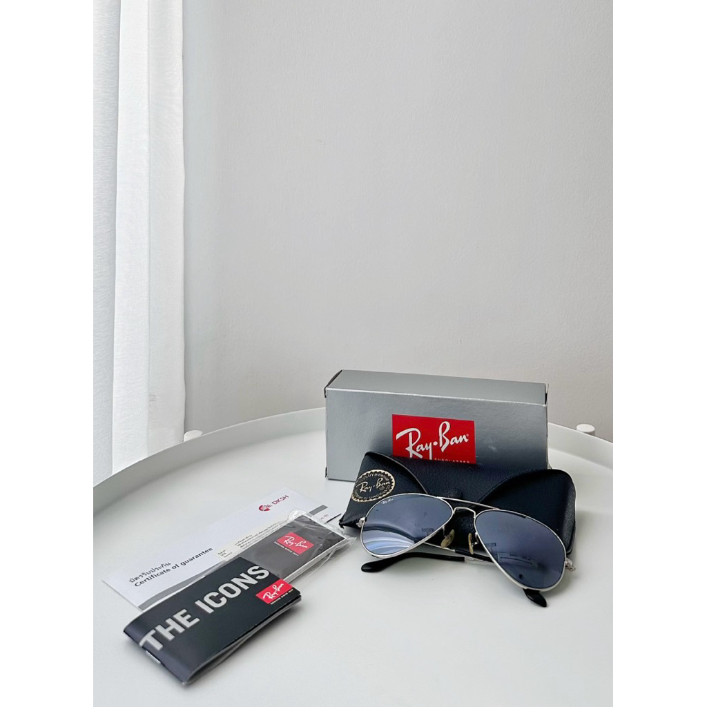 RAYBAN Aviator Large Metal 58mm Rb3025 W3276 Sunglasses