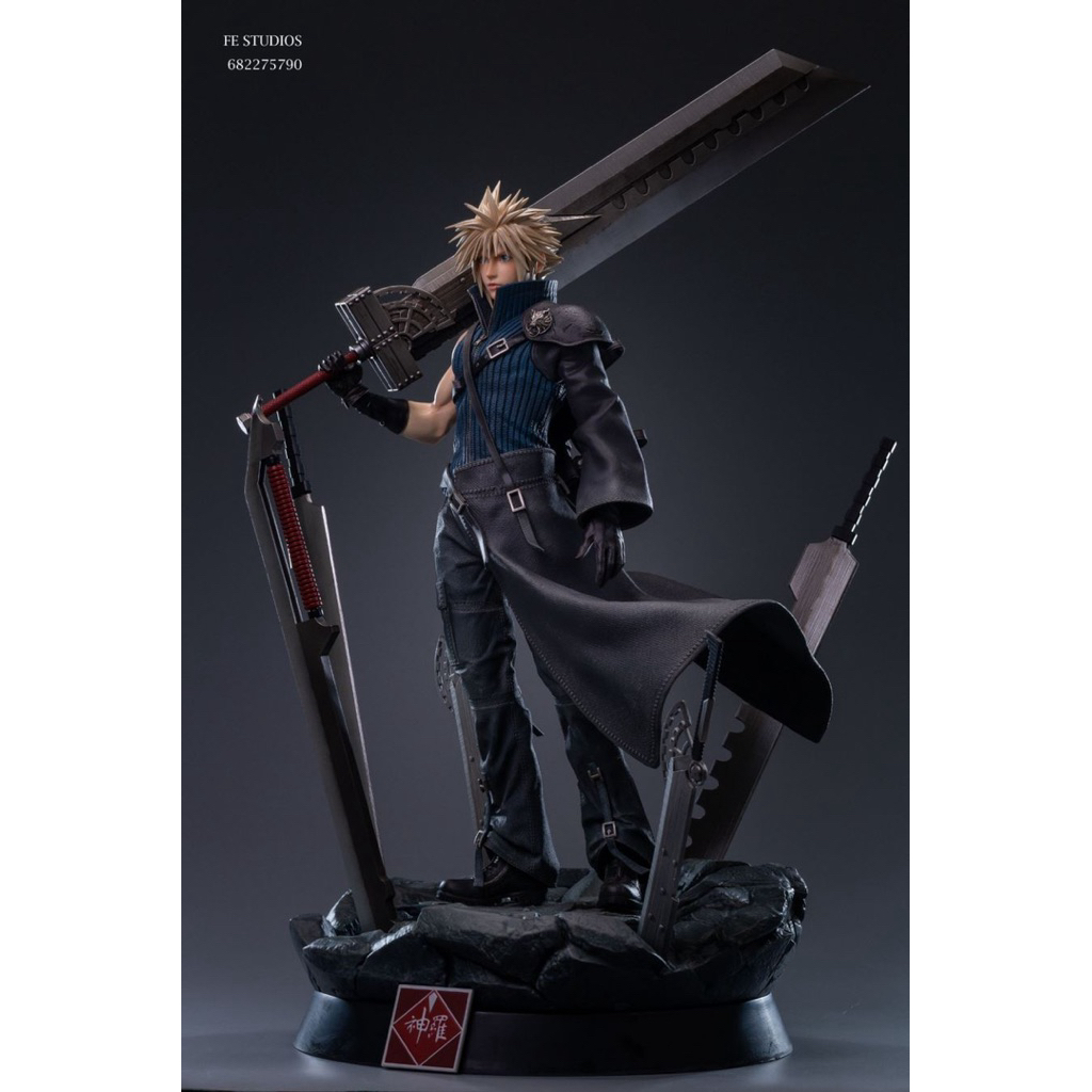 Resin Cloud Strife FFVII - Advent Children (EX) by FE Studio