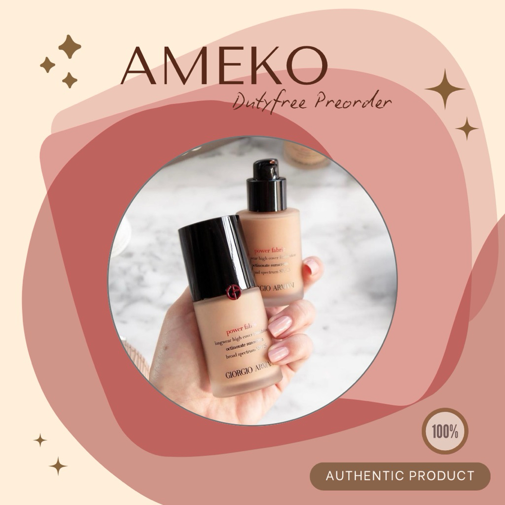 GIORGIO ARMANI 🇯🇵🇹🇭 : รองพื้น Power Fabric Foundation