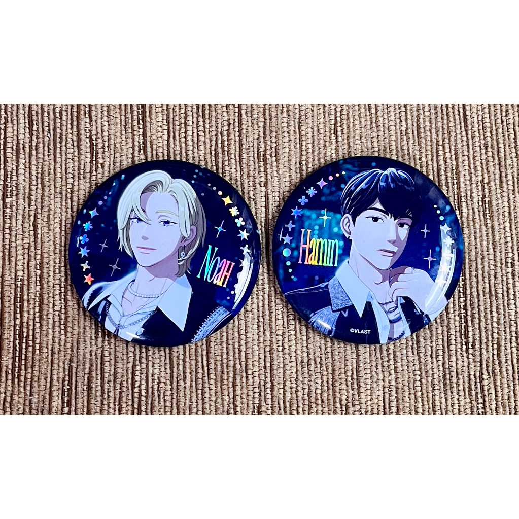 เข็มกลัด Plave Dash Quantum Leap 2025 Tour Traiding Can Badge Noah Hamin