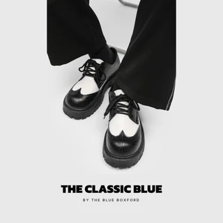 (พร้อมส่ง) The Classic blue - Wondo wingtip shoes รองเท้าหนัง - ไซส์ใหญ่สุด 44 ยาว 27.5 ซม.