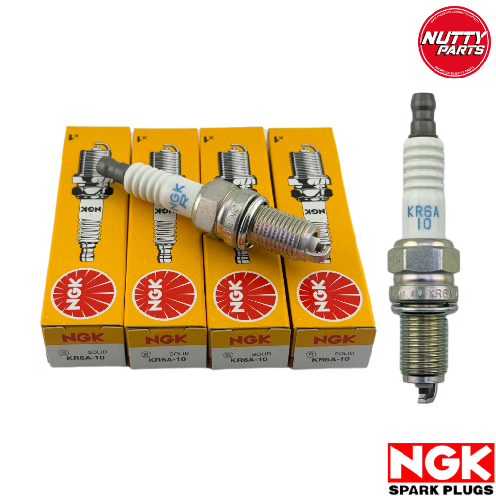 NGK แท้ หัวเทียน KR6A-10 หัวเทียน SUZUKI SWIFT ปี12-17 , CIAZ , CELERIO (ราคาต่อหัว)