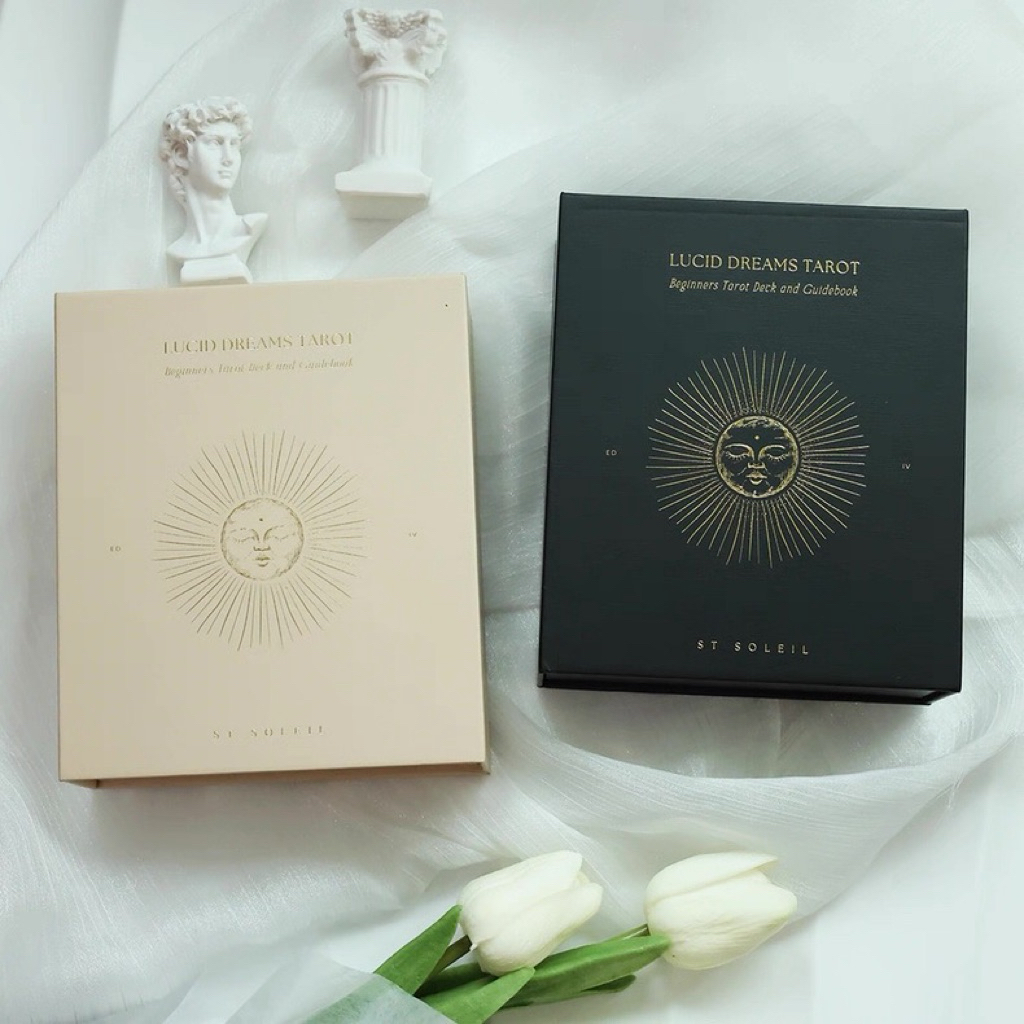 ไพ่ทาโร่ [ลิขสิทธิ์แท้💯] 🌙✨ Lucid Dreams Tarot – Beginners Tarot Deck & Guidebook ✨🌙