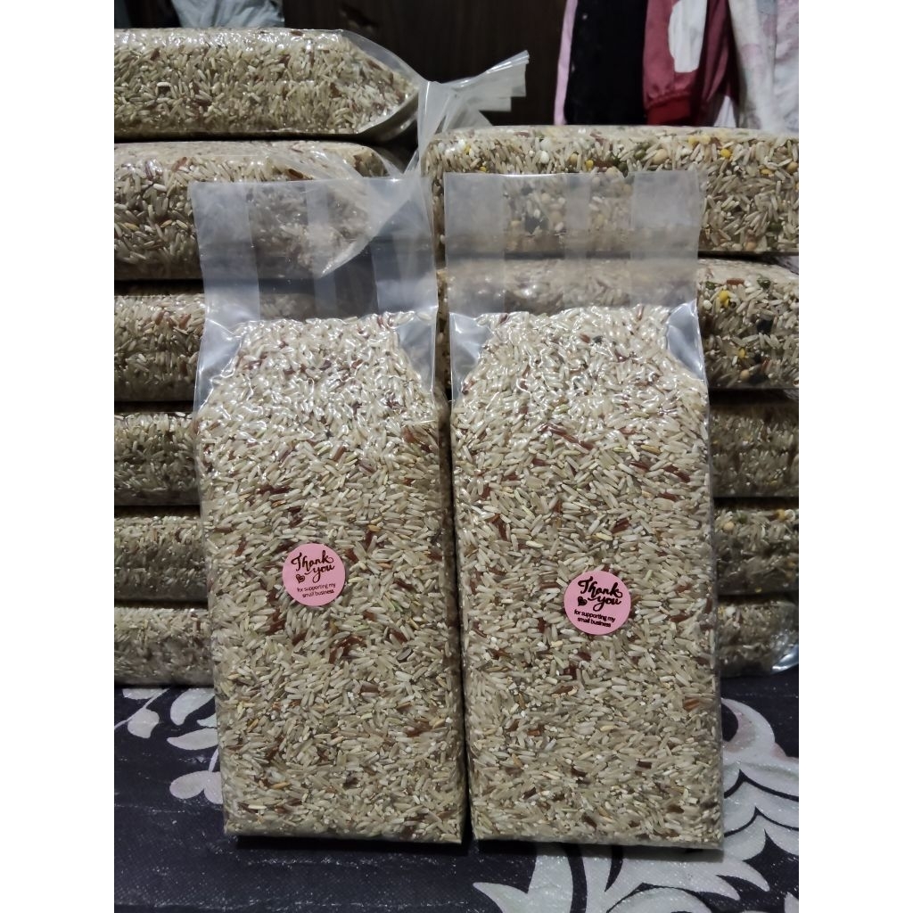 🌾🔥3 กิโลกรัมข้าวกล้อง ก.ข.43  ข้าวกล้องปลอดสารเคมี เหมาะกับคนเป็นโรคเบาหวานความดัน และคนที่ควบคุมน้ำหนักน้ำหนักรวมกล่อง