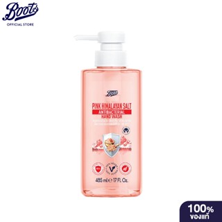 Boots  Pink Himalayan Salt Antibacterial Hand Wash 485 ML บู…