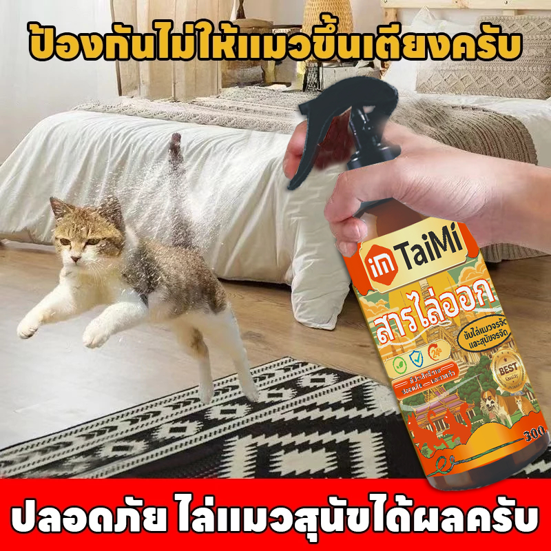 🐱ปลอดภัย ไล่แมวสุนัขได้ผลครับ🐕NoBug ไล่แมว ยาไล่แมว สเปรย์ไล่แมว ไล่หมา สเปรย์แล้วกำหนดเขตหวงห้าม ปลอดภัยทุกคน