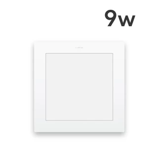 LAMPTAN โคมไฟ LED DOWNLIGHT ULTRA SLIM ALU FLAT หน้าสี่เหลียม แสงขาว