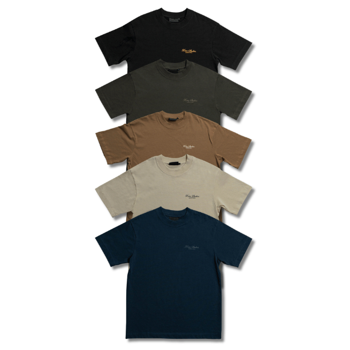 XR AMBIENTE CLÁSICO T-SHIRT / เสื้อยืดแขนสั้นสกรีนฟ้อนต์